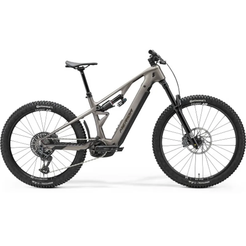 2026 Merida Lithos 8000 - Warm Slate Grey - Golden Black 