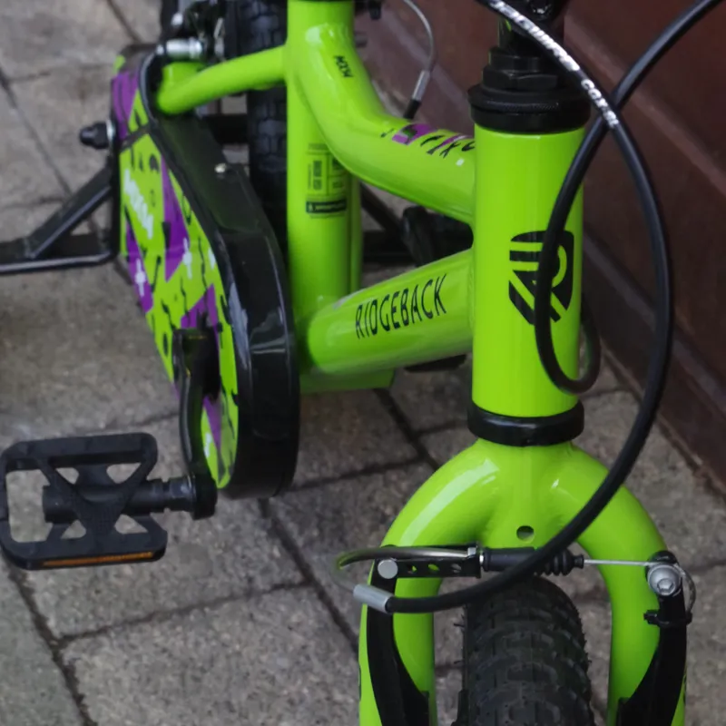 Ridgeback MX14 14in Kids Bike in Green-1