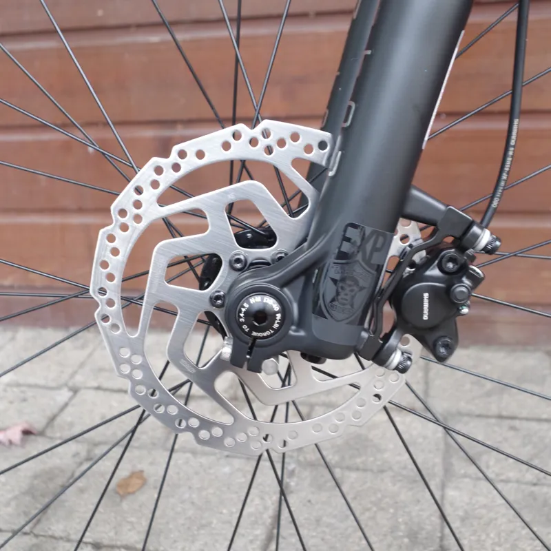 Merida Dirt 500 MTB in with Glossy Grey/Green Flake In Clear Coat-6