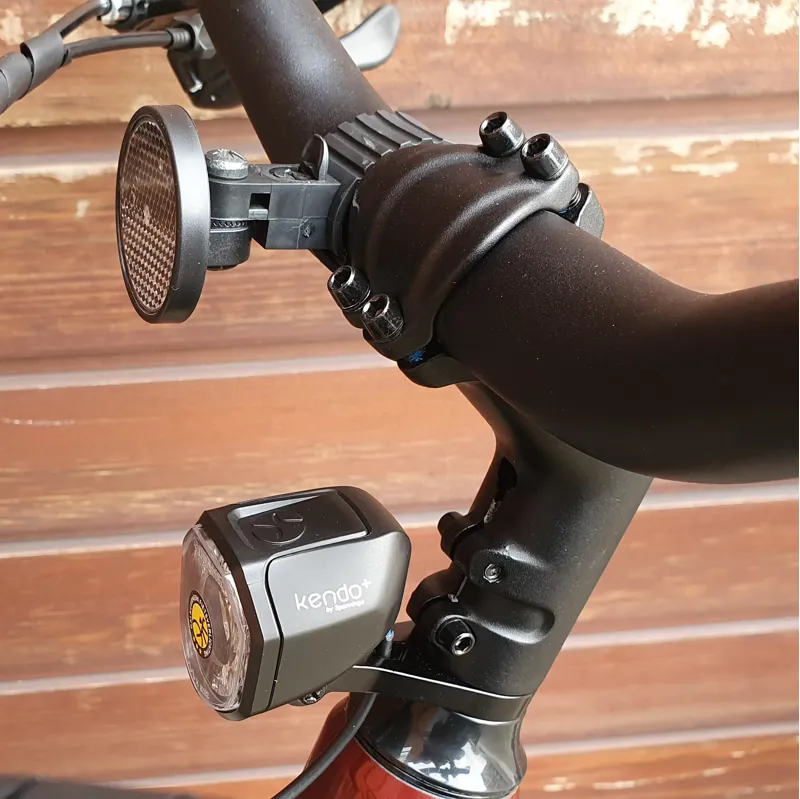 2021 Orbea Optima E50 Electric Urban bike in Red Medium-5