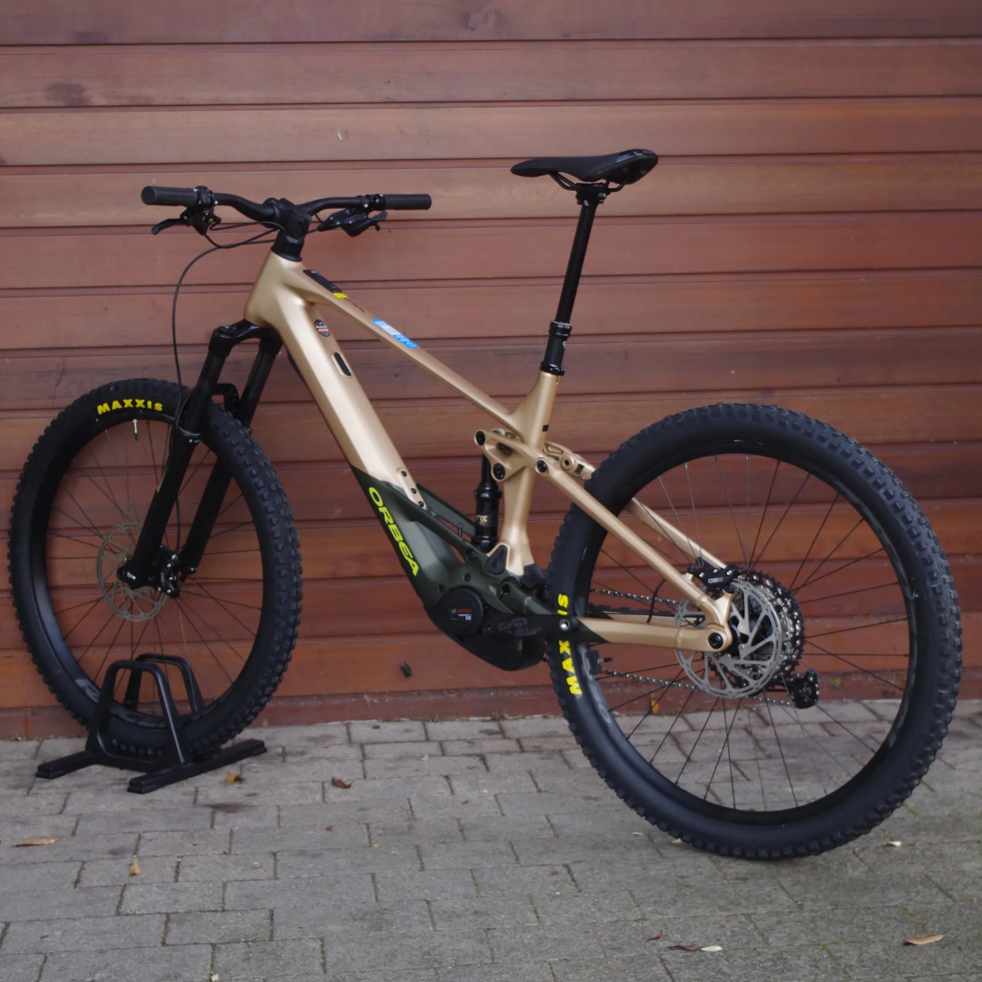 Orbea Wild H20 XL Brown Green Full Suspension EMTB