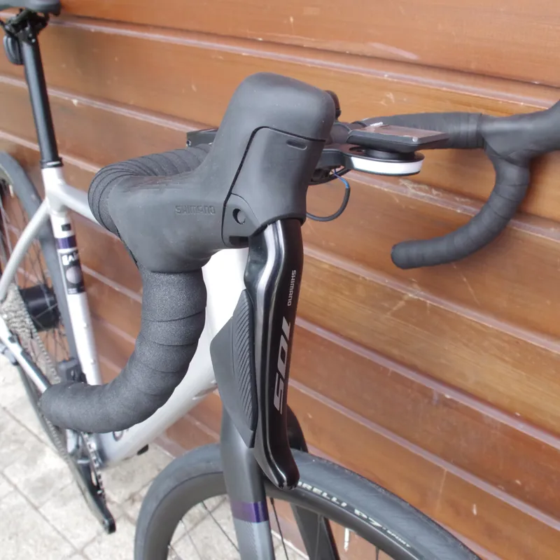 Orbea Gain D30i Electric Road Bike in Metallic Silver-8