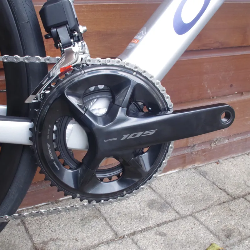 Orbea Gain D30i Electric Road Bike in Metallic Silver-6