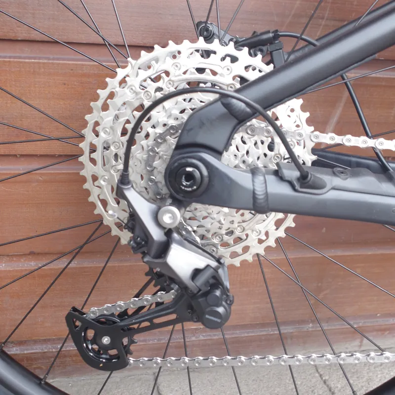 2025 Orbea Wild ST H30 Electric Mountain Bike Black Blue Stone Matt-4