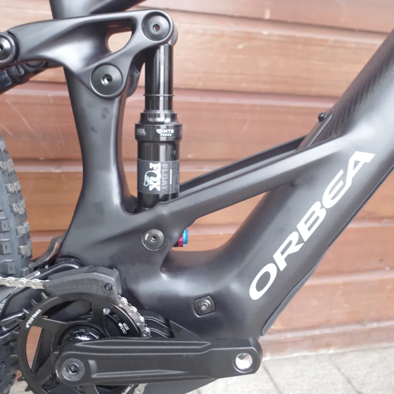 2025 Orbea Wild ST H30 Electric Mountain Bike Black Blue Stone Matt-2