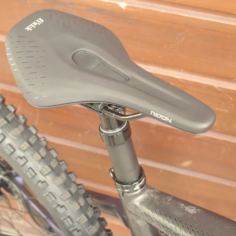 Orbea Rise LT M10 630w Electric Mountain Bike Tanzanite Carbon - Carbon Raw Matt-9