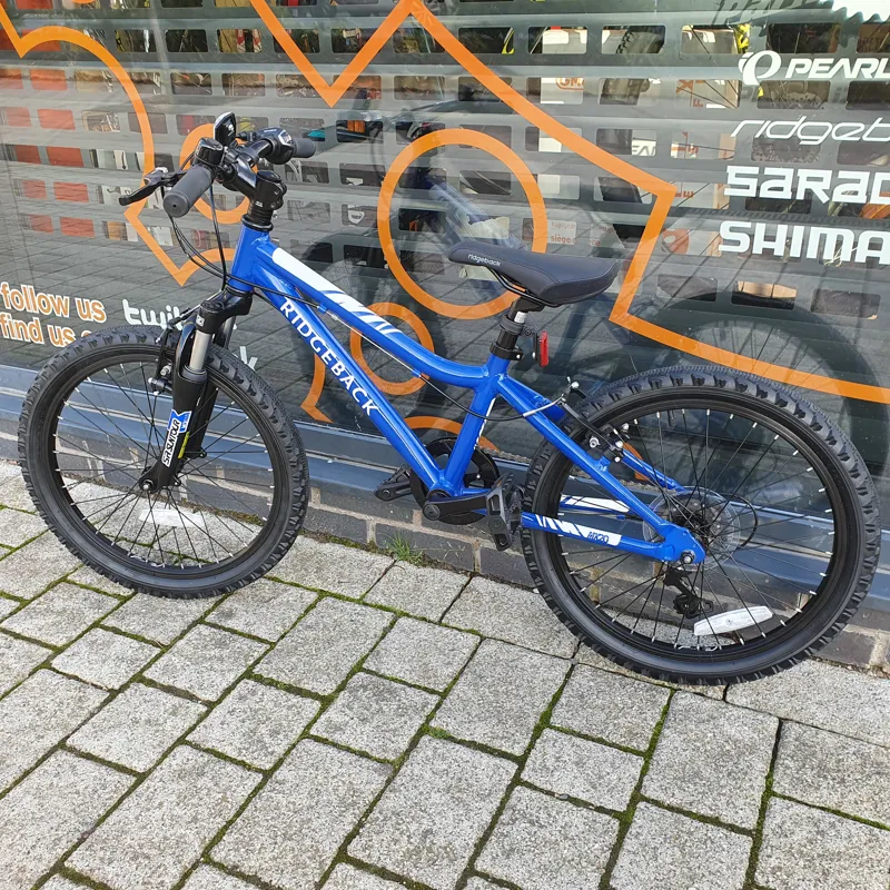 2021 Ridgeback MX20 20 Inch Childrens Bike in Blue