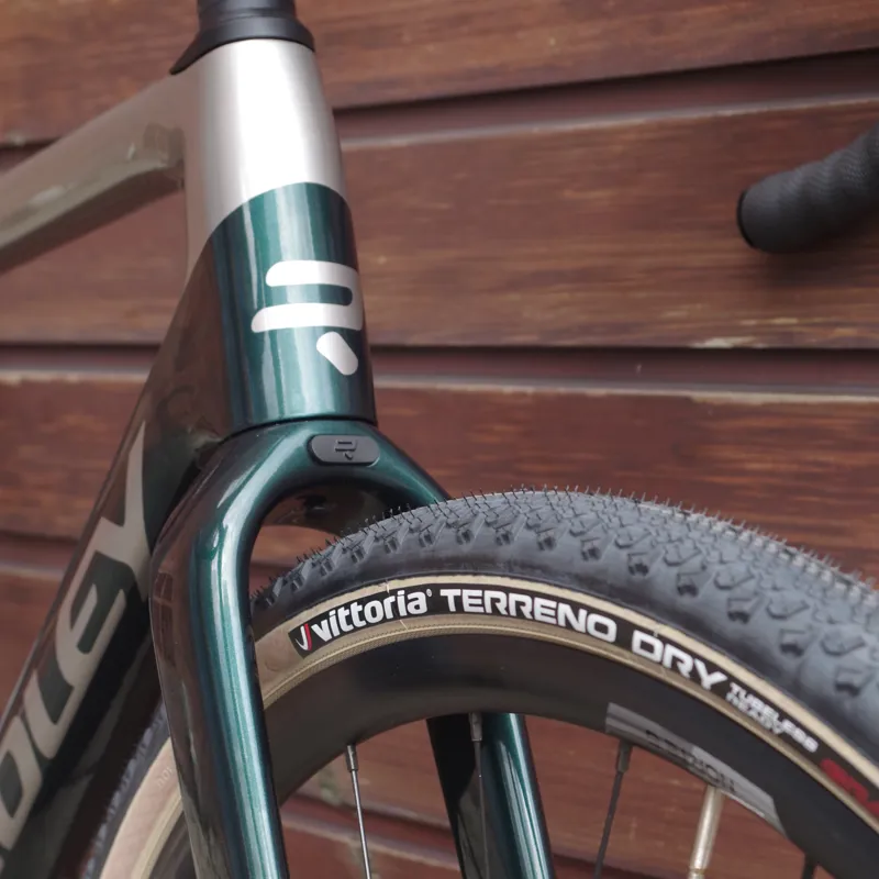 Kanzo Adventure GRX800 1x Autumn Grey Metallic Green Small Gravel Bike-3