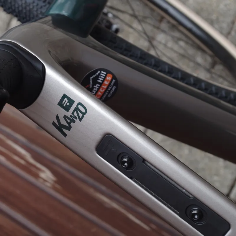 Kanzo Adventure GRX800 1x Autumn Grey Metallic Green Small Gravel Bike-6