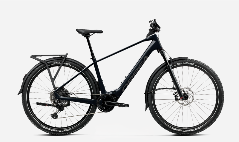 2027 Orbea Kemen Adv 30 Hybrid Electric Bike - Fuel Black/Titan Grey