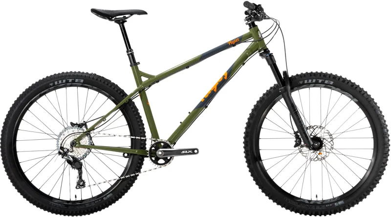 2019 Ragley Piglet Hardtail Glossy Green Mountain Bike-1