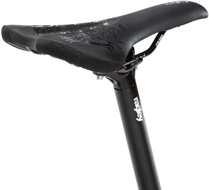 2019 Ragley Trig Gravel Gloss Black Orange Red Gravel Bike-4