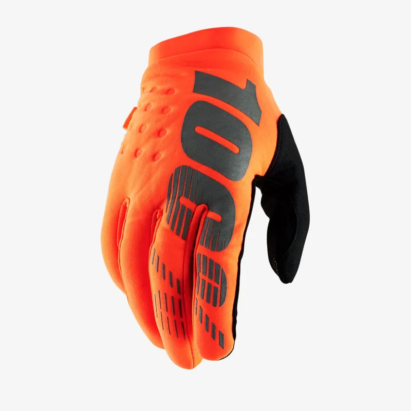 BRISKER 100 GLOVE ORANGE BLK