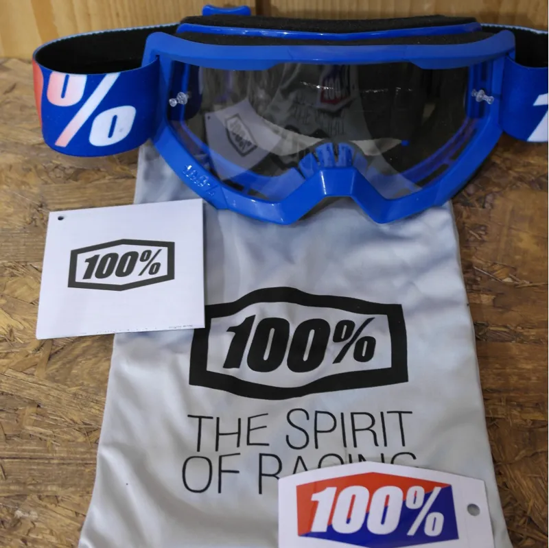 100 Percent STRATA JR GOGGLE NATION CLEAR LENS-5