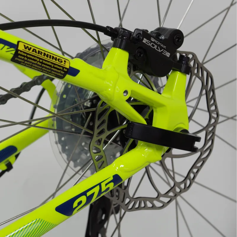 Yellow gt mountain bike best sale