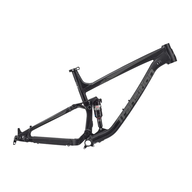 2017 Transition Scout Alloy Stealth Matte Black - Frame only-1