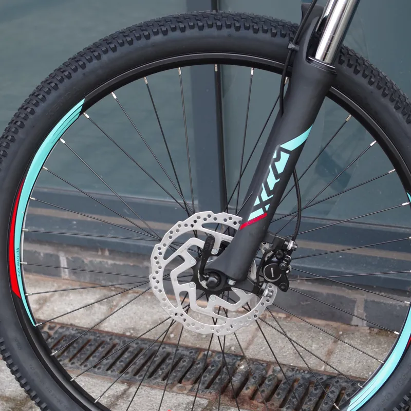 2018 Orbea MX40 27.5 Mountain Bike Black Turquoise Red Small