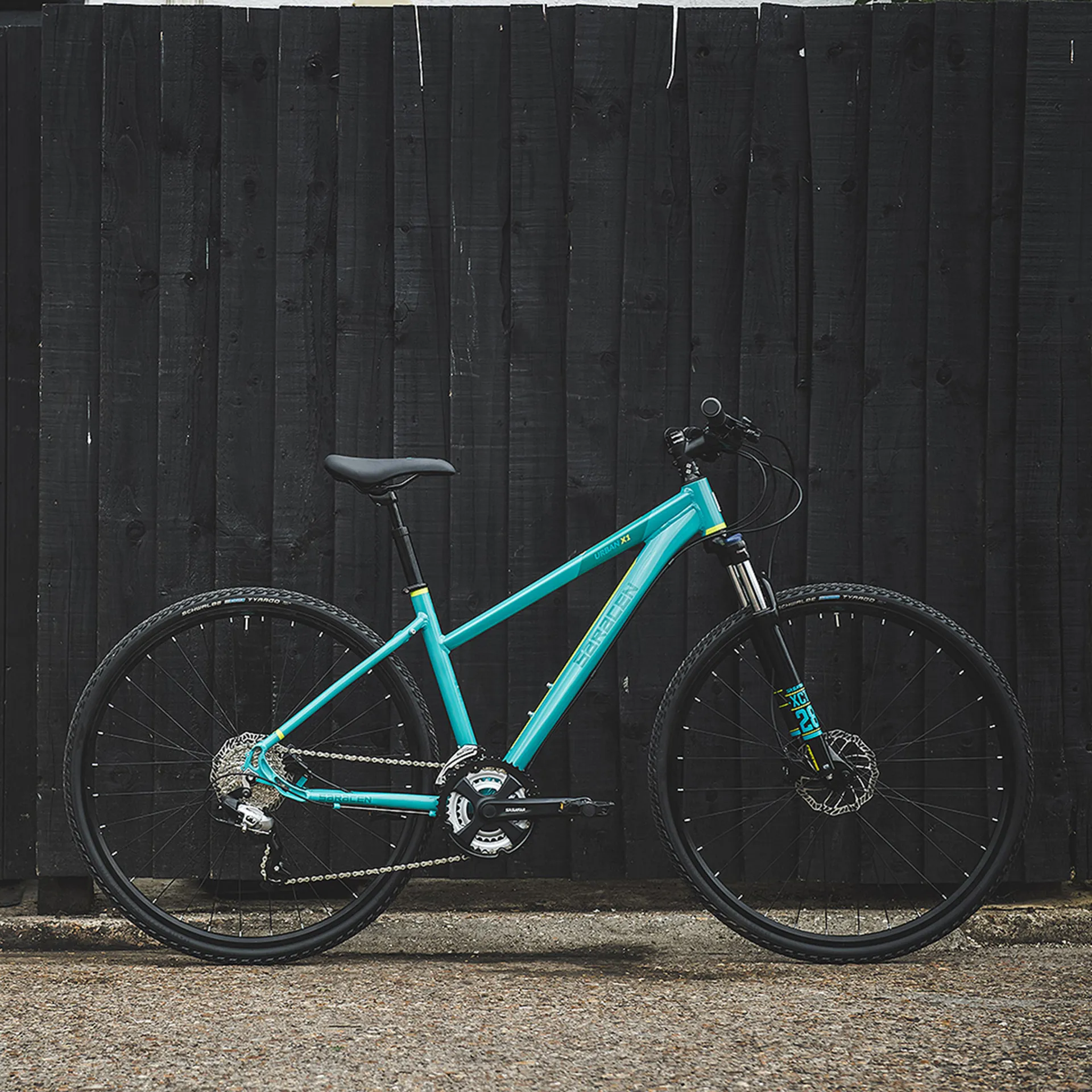2018 Saracen Urban Cross Womens Hybrid Bike