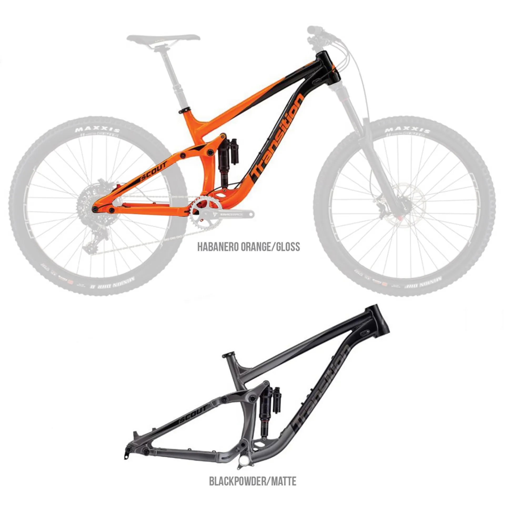 2018 Transition Scout Alloy Frame Habanero Orange
