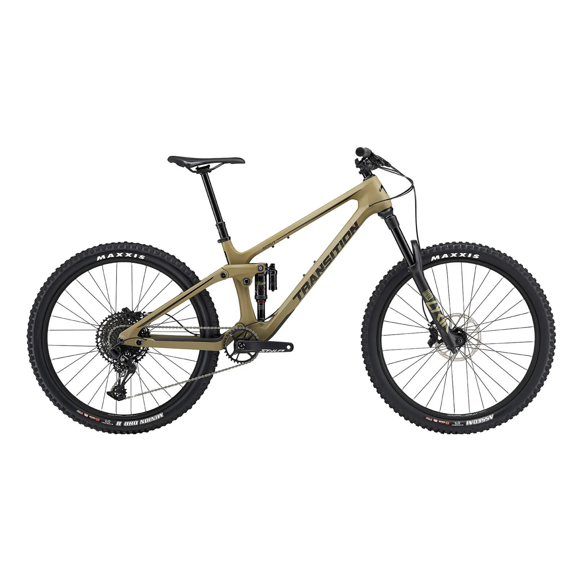 2020 Transition Scout Carbon NX Complete Bike Olive Green