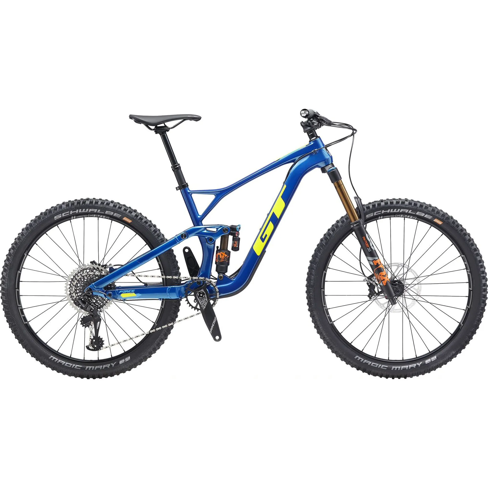2020 GT Force Carbon Pro Mountain bike in Blue1