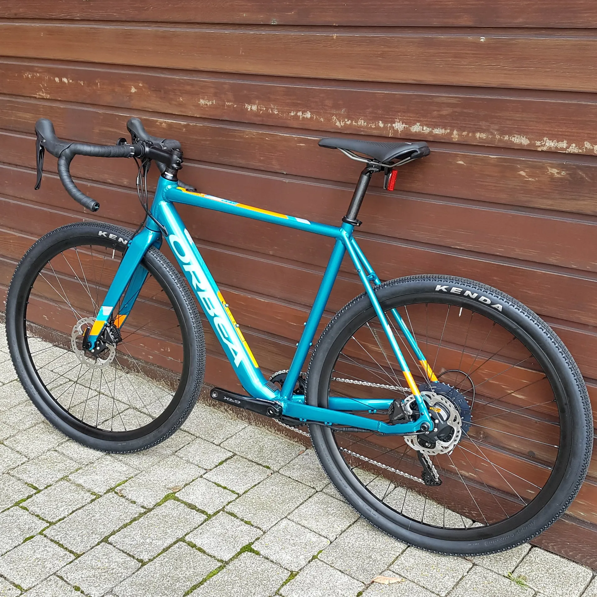 2020 Orbea GAIN D31 Electric Gravel bike in Turquois Orange