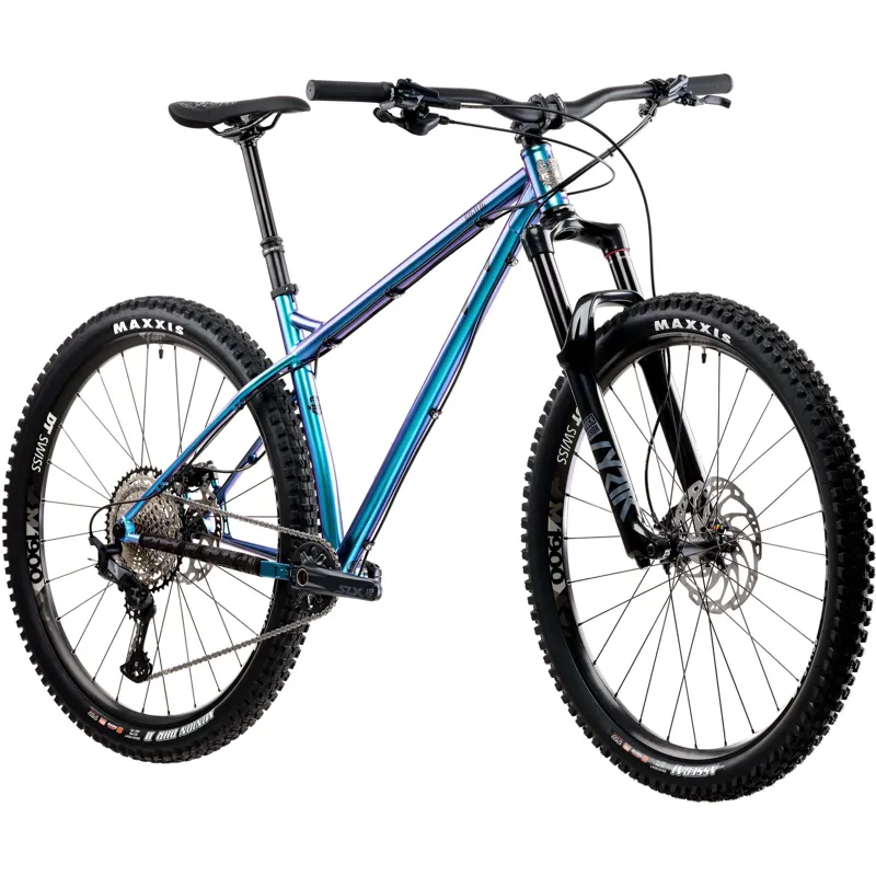 2020 Ragley Big Wig Race Steel Mountain Bike in Chameleon Blue-1