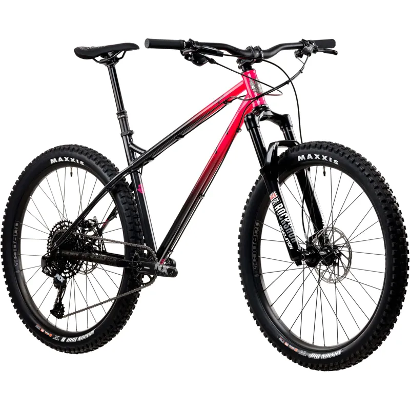 2020 Ragley Piglet Steel Mountain Bike in Black/Pink-1