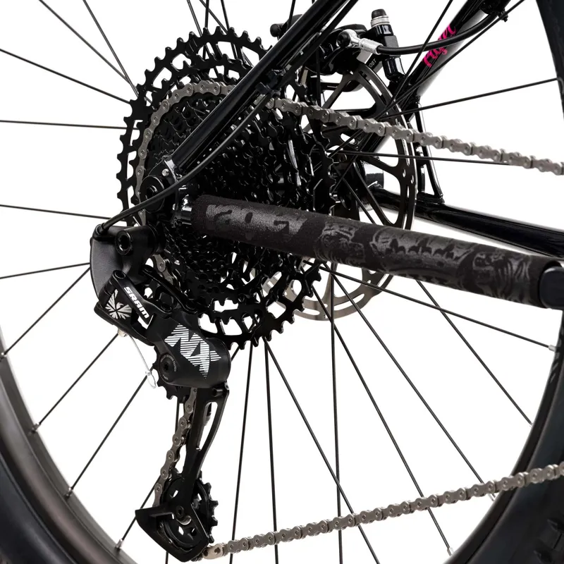 2020 Ragley Piglet Steel Mountain Bike in Black/Pink-7