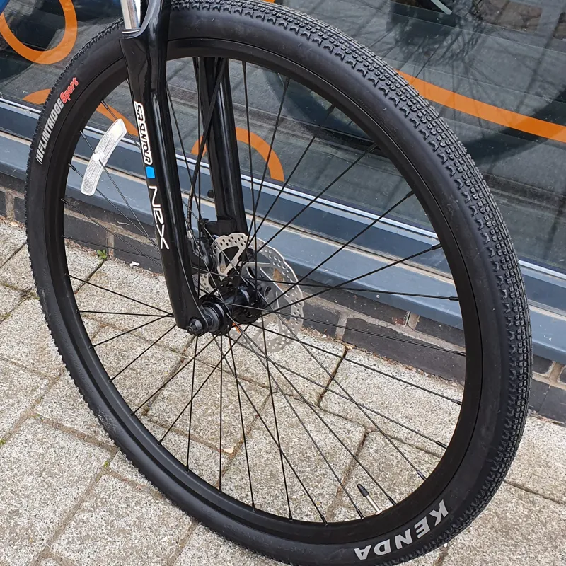 2020 Ridgeback Storm Aluminum Hybrid Bike in Blue-4