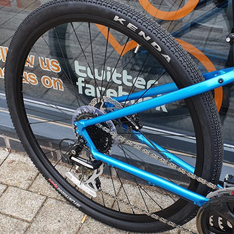 2020 Ridgeback Storm Aluminum Hybrid Bike in Blue-2