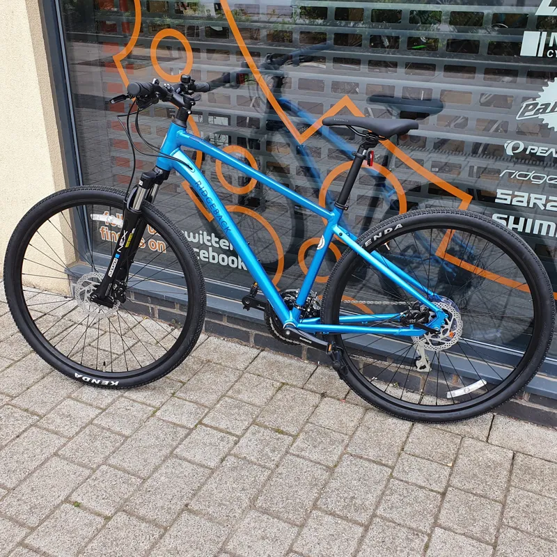 2020 Ridgeback Storm Aluminum Hybrid Bike in Blue