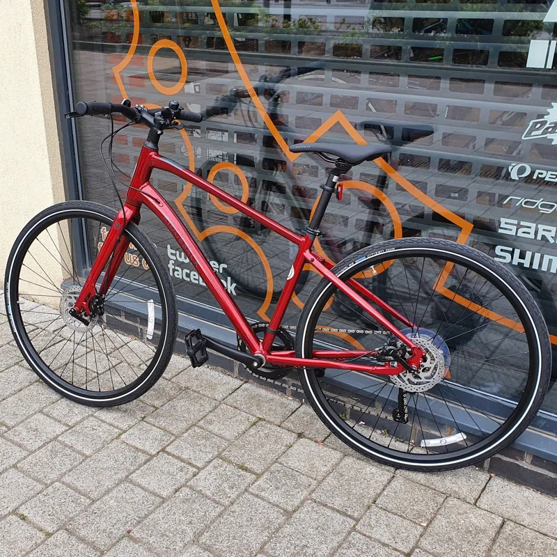 2020 Ridgeback Three6five Aluminum Hybrid in Red-1