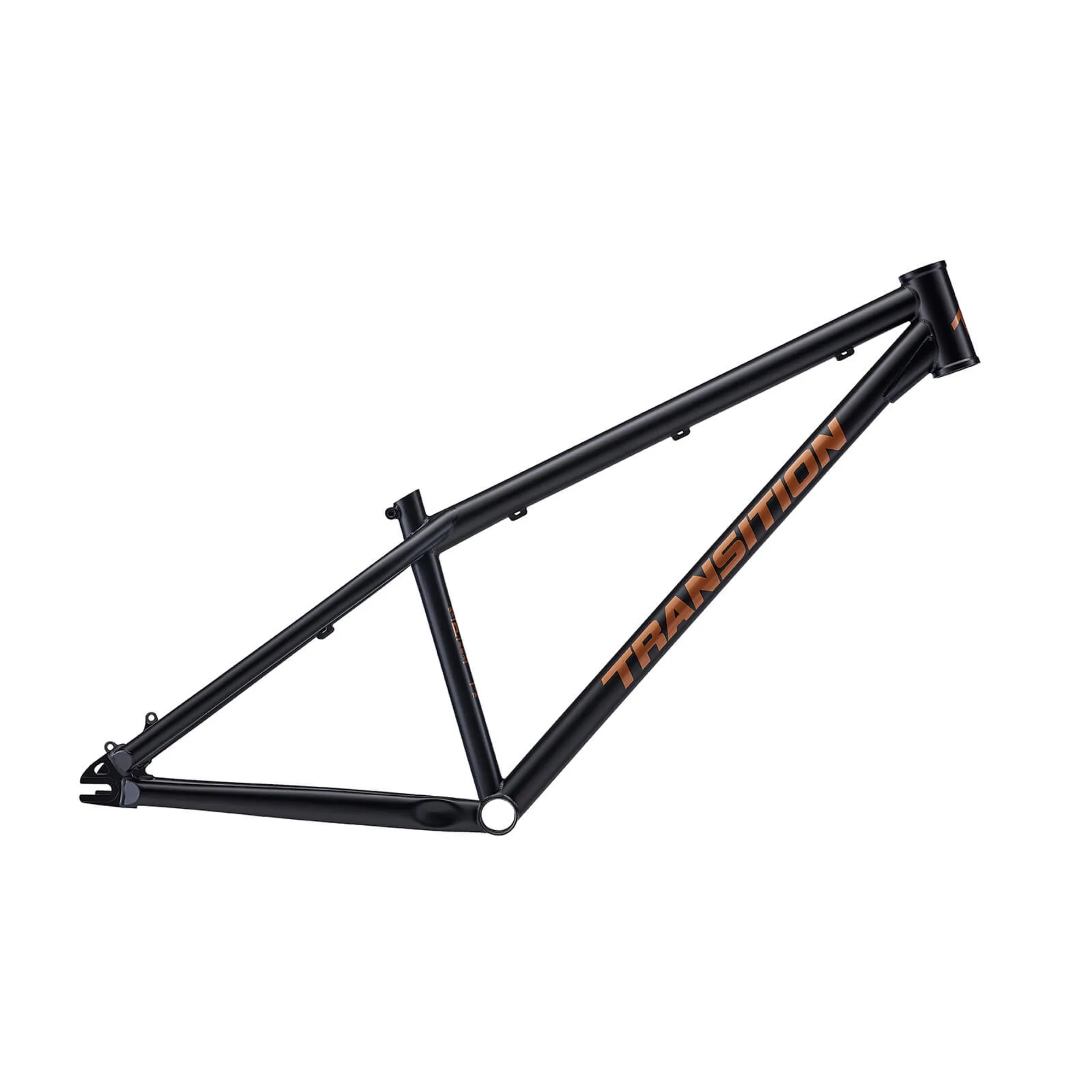 2021 Transition PBJ Dirt Jump Bike Frame Set in Black Copper