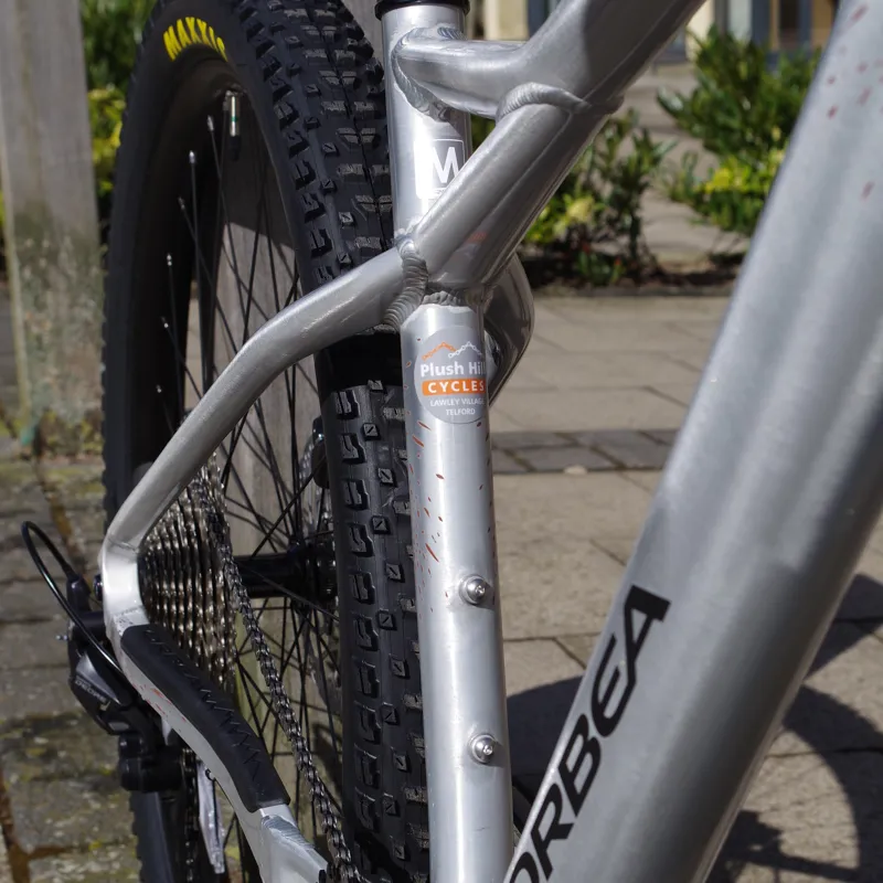 Orbea LAUFEY H30 29inch Mountain Bike 2022 Raw Aluminium Medium-5