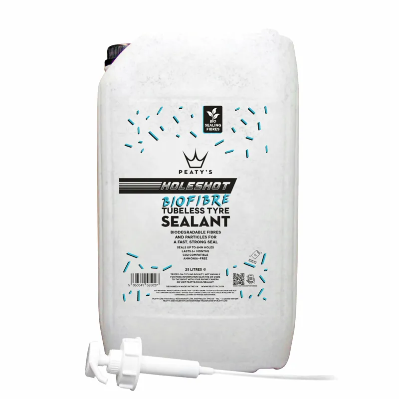 Peaty's Holeshot BioFibre Tubeless Tyre Sealant -3