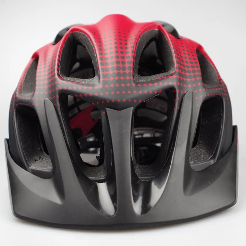 Fox Flux Race Helmet Black Red-1