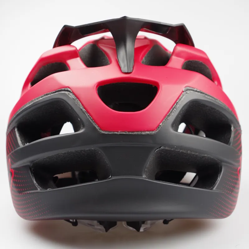 Fox Flux Race Helmet Black Red-3