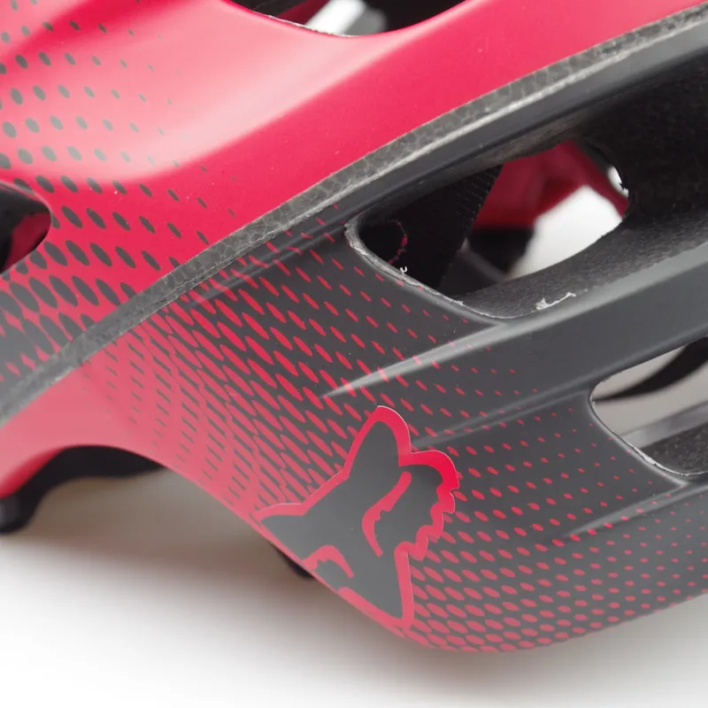 Fox Flux Race Helmet Black Red-4