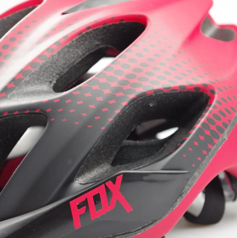 Fox Flux Race Helmet Black Red-6