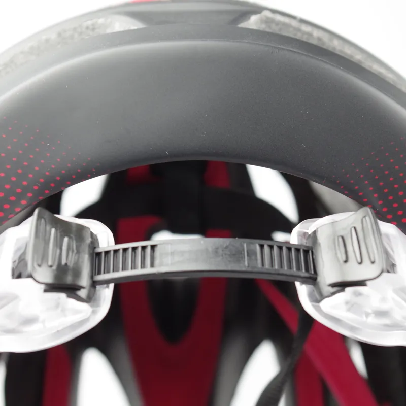 Fox Flux Race Helmet Black Red-7