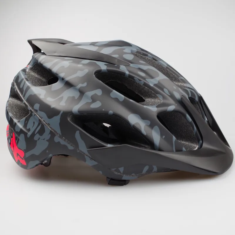 Fox Flux Helmet Grey Orange