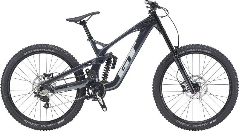 2020 GT Fury Expert Full Suspension Mountain Bike in Gunmetal