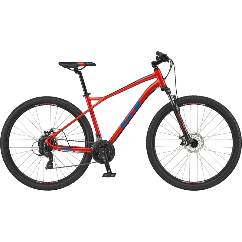 2020 GT Aggressor Comp Mountain bike in Red