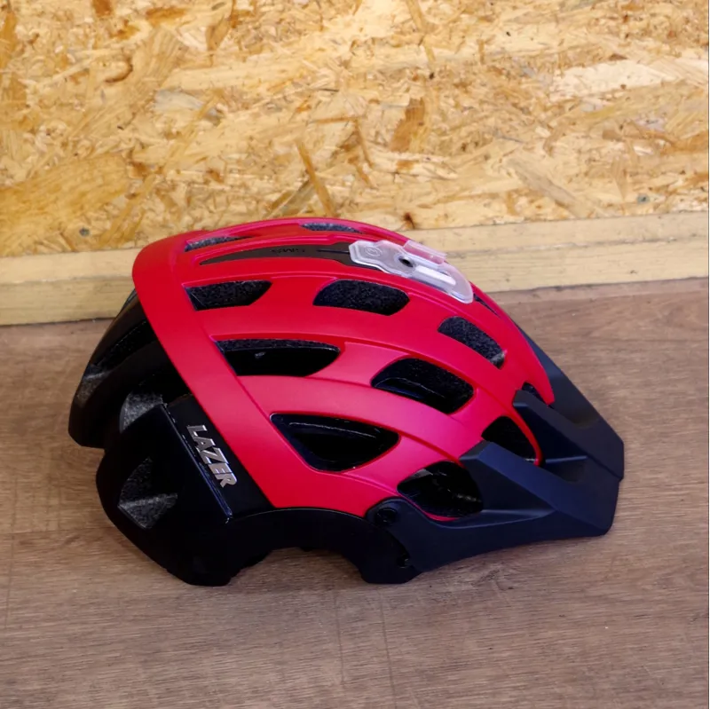 Lazer Revolution Matt Red MTB helmet-1