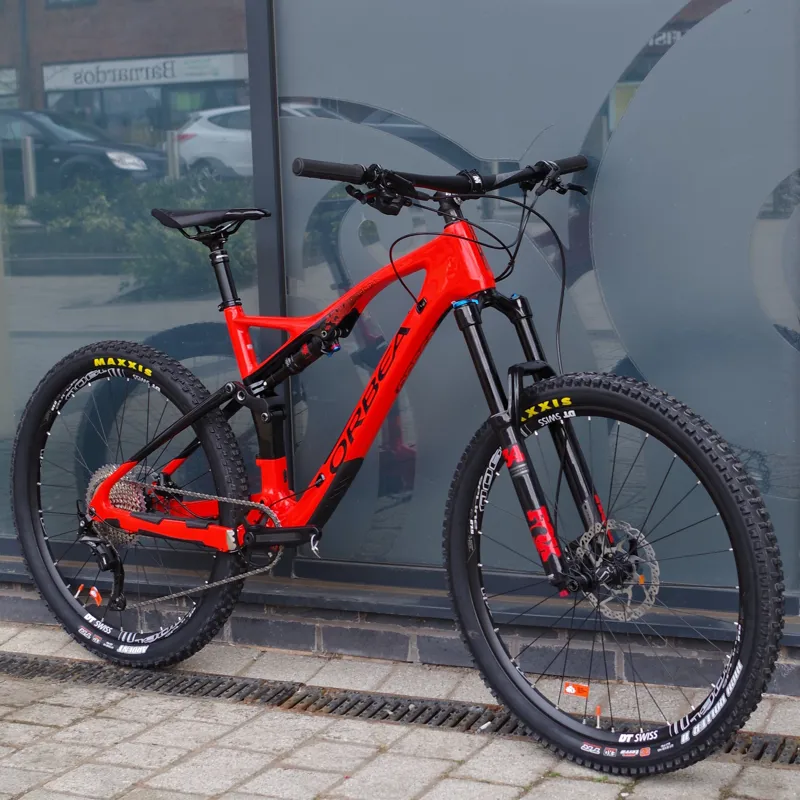 Orbea Occam AM M30 2018 Large Full Suspension Bike Red Blk
