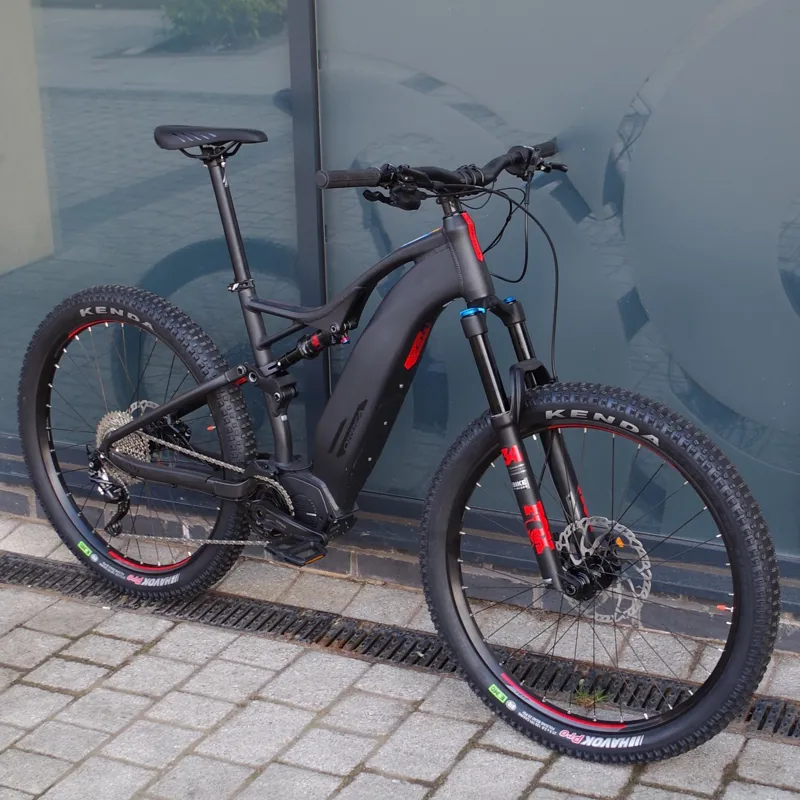 2018 Orbea Wild FS 30 27 E8000 Electric Bike Blk Red
