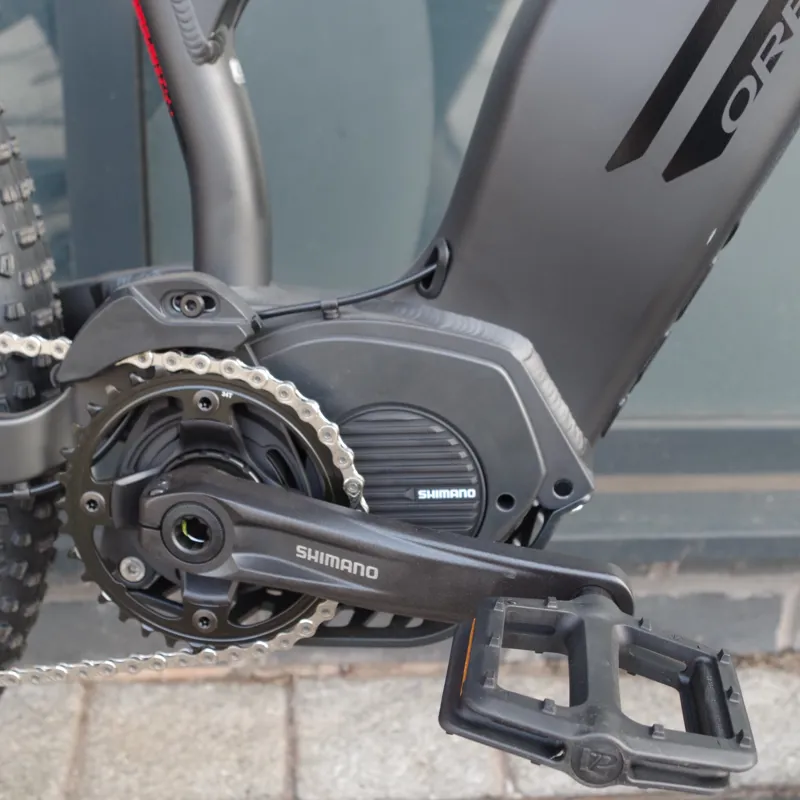 2018 Orbea Wild FS 30 27+ E8000 Electric Bike Blk Red-5