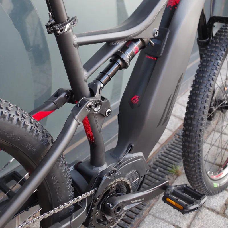 2018 Orbea Wild FS 30 27 E8000 Electric Bike Blk Red