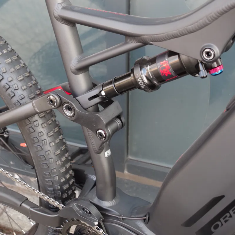 2018 Orbea Wild FS 30 27+ E8000 Electric Bike Blk Red-8